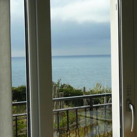 Un Gioiello Con Vista Mare Villa Moneglia Bagian luar foto